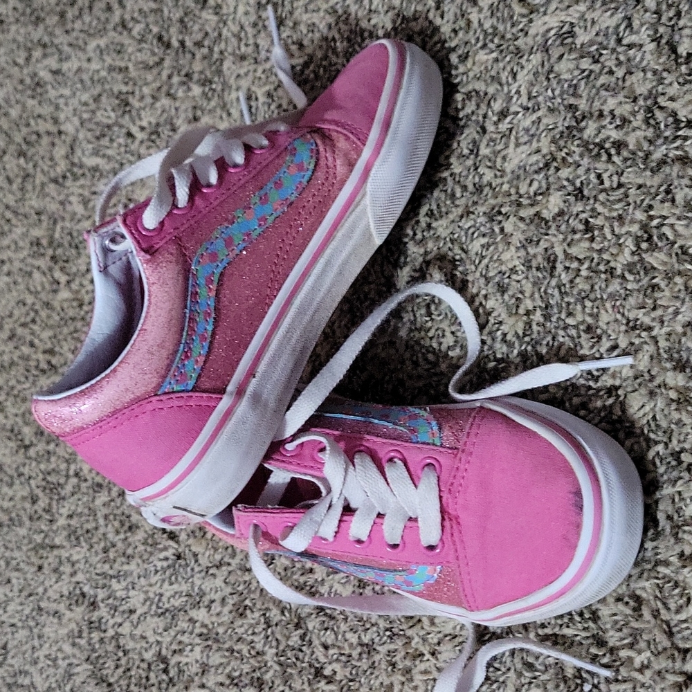 Van's size 13.5 little girls